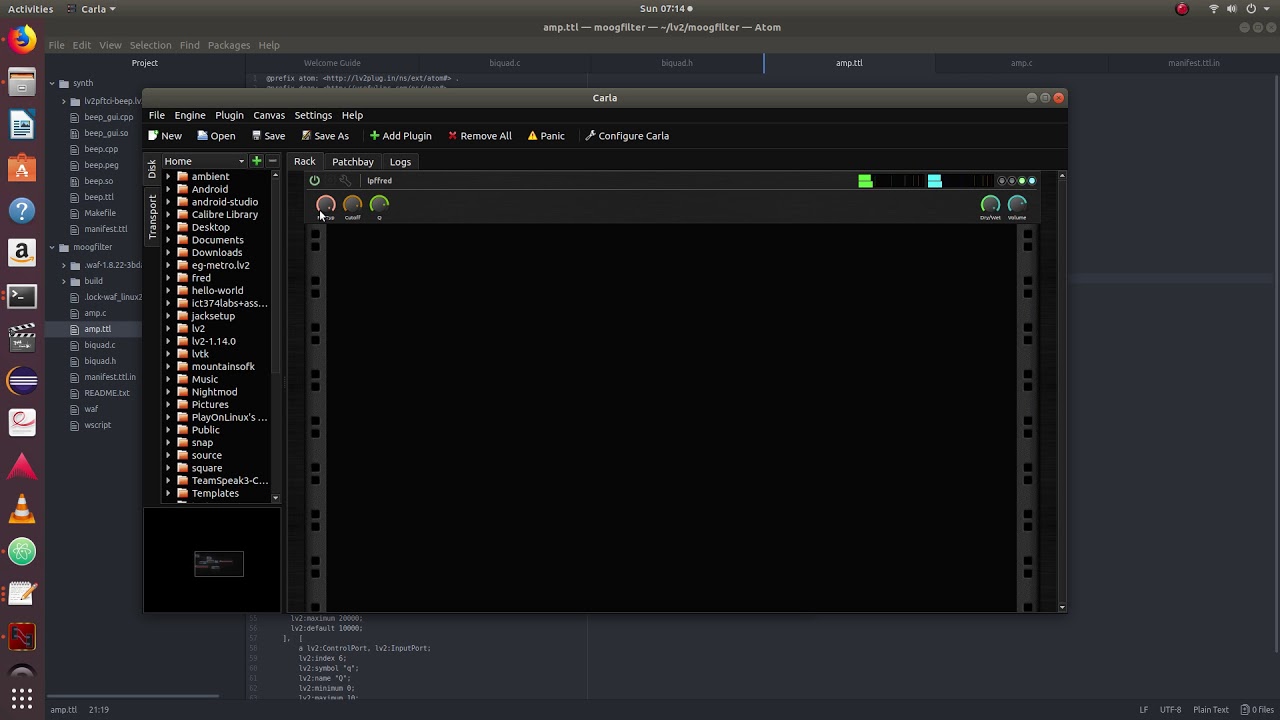 LowPassFilter using Biquad