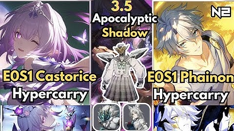 NEW! Apocalyptic Shadow 4 | E0S1 Castorice & E0S1 Phainon | Honkai: Star Rail 3.5 ⭐⭐⭐