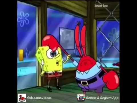 spongebob roasting squidward youtube