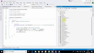 Customize controls (Button) in C#
