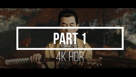 Ghost of Tsushima Gameplay Walkthrough (Part 1) 4K (60FPS) HDR