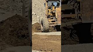 subbase work with grader