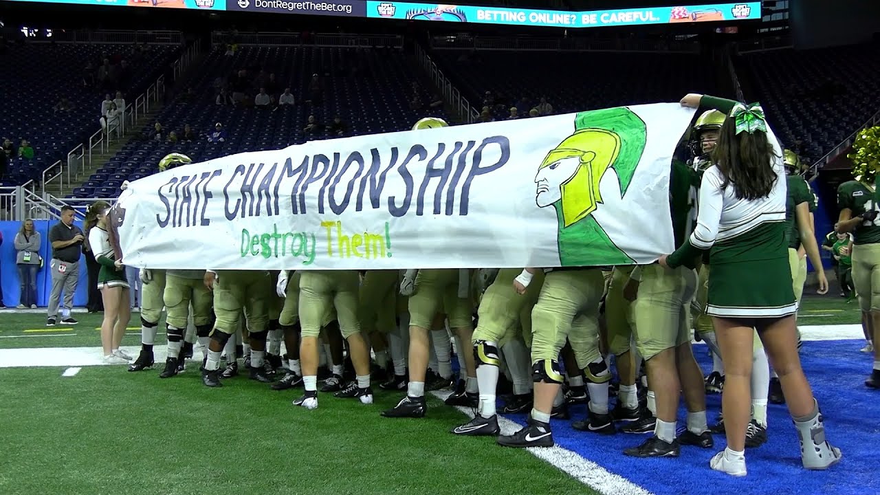 Lumen Christi vs. Kingsley - 2025 Division 6 Football Final Highlights
