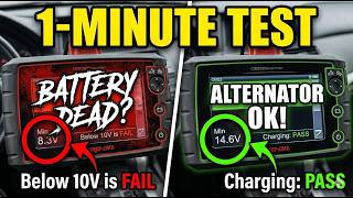 OBD2 Live Data Battery Test | Find Alternator & Charging Faults DIY