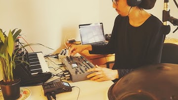 Octatrack MK2, Microcosm, MS20mini with Handpan | Ambient, Chillout, Downtempo, Electronica