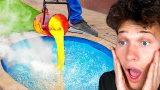 1000 Degree LAVA vs POOL