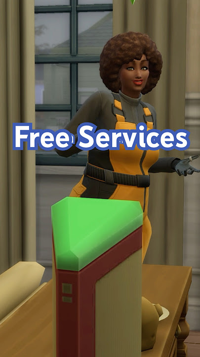 📻 Free services in the Sims 4 #sims4 #thesims