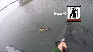Fall Sucker Musky Fishing and BIG Rubber Lures catches BIG Muskies (Teaser)
