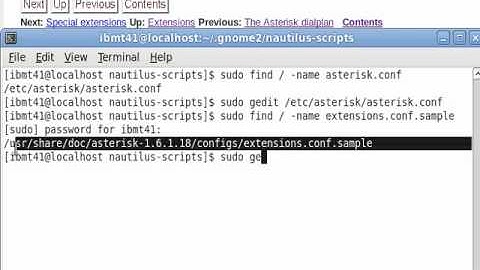 investigating asterisk samples: surprisingly no asterisk quick start videos out there