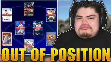 OUT OF POSITION TEAM BUILDS MAKE ME LOSE MY MIND | MLB The Show 22