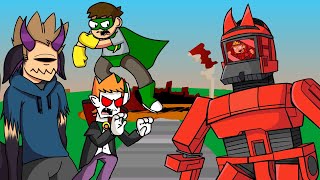 Everyone has a Battle against Tord! (Friday Night Funkin': Eddsworld)