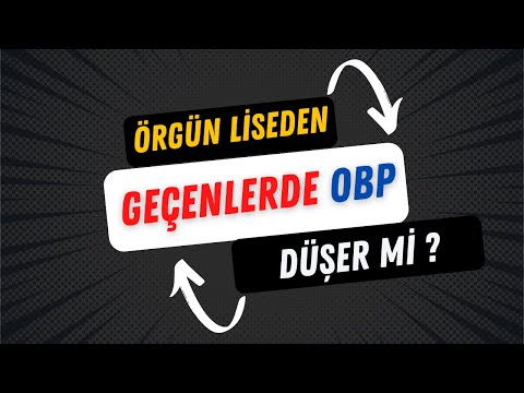 Açık Lise İle Örgün Lise Arasında Fark Var Mı?  Obp Düşer Mi ?