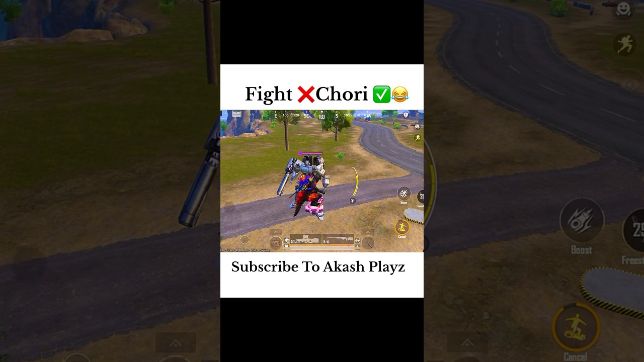 Fight ❌ Chori ✅😂 wait for 🔥@Akash playz 