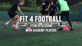 Fitness Session with Academy Players