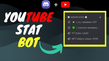 How To Add and Setup YouTube Stats Counter on Discord 2023 || Urdu हिंदी
