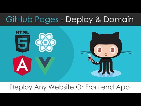 GitHub Pages Deploy & Domain