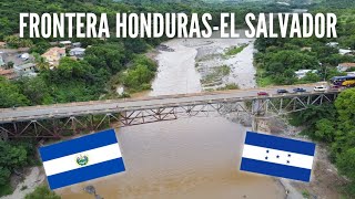 Viajando hacia El Salvador  Frontera el Amatillo