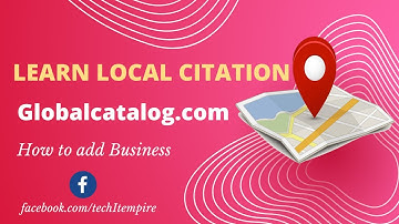 Add business on globalcatalog.com - Local citation Tutorial