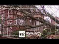 Residents in Queens get quite a scare after trees come down due to the storm