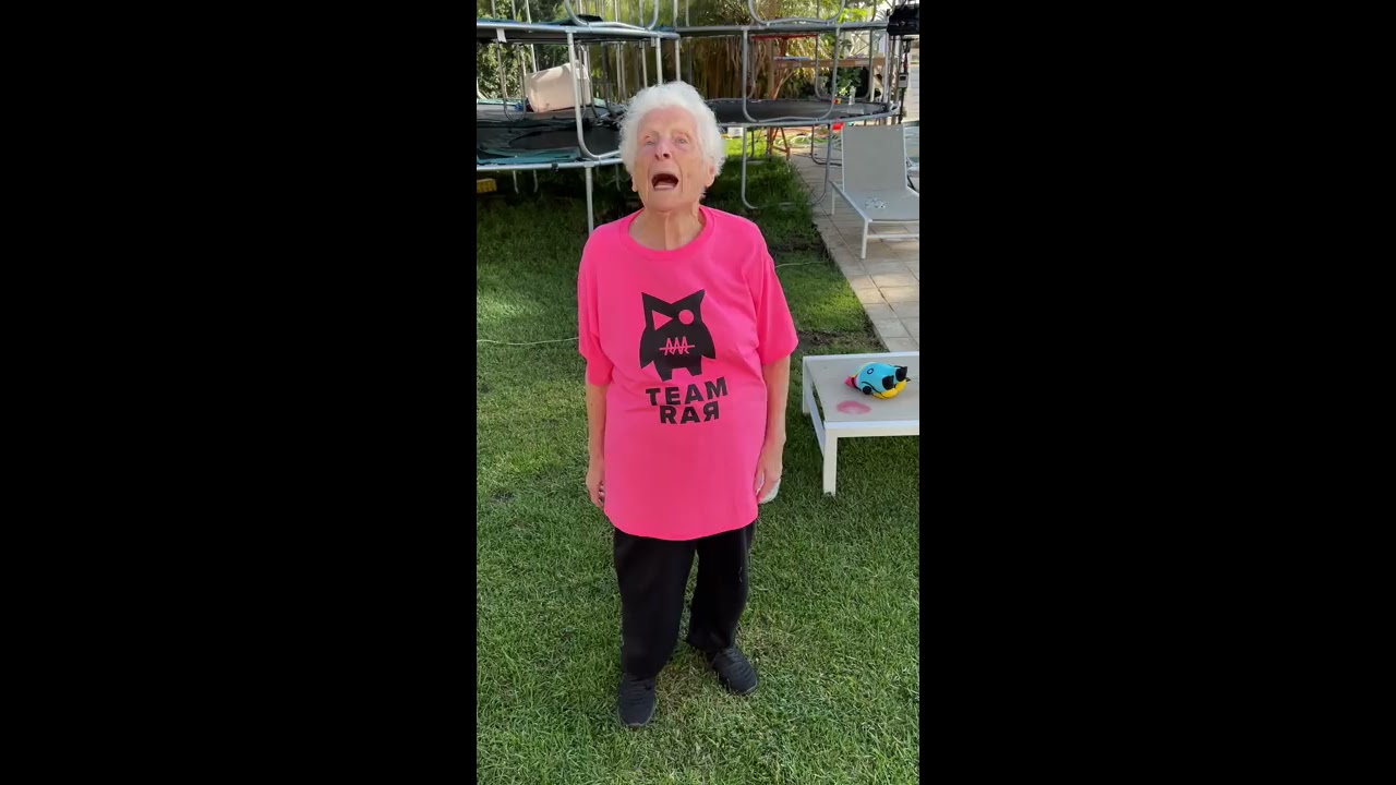 Grandma Does INSANE High Dive Into Pool Shorts