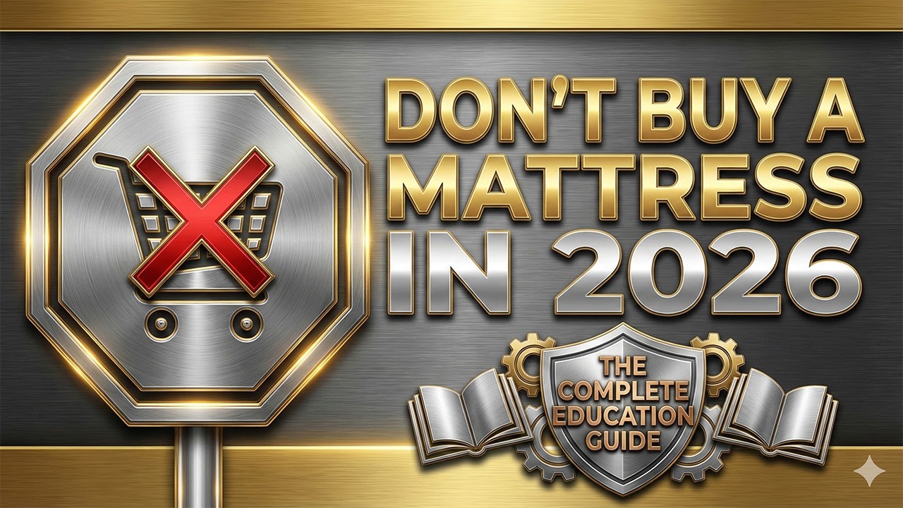 Don’t Buy a Mattress in 2026 Until You Watch This: The Complete Education Guide