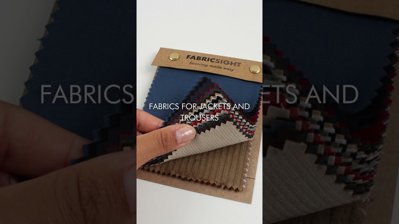 New Swatch Book: Josephine | Fabrics for Trousers and Jackets! 👖💫