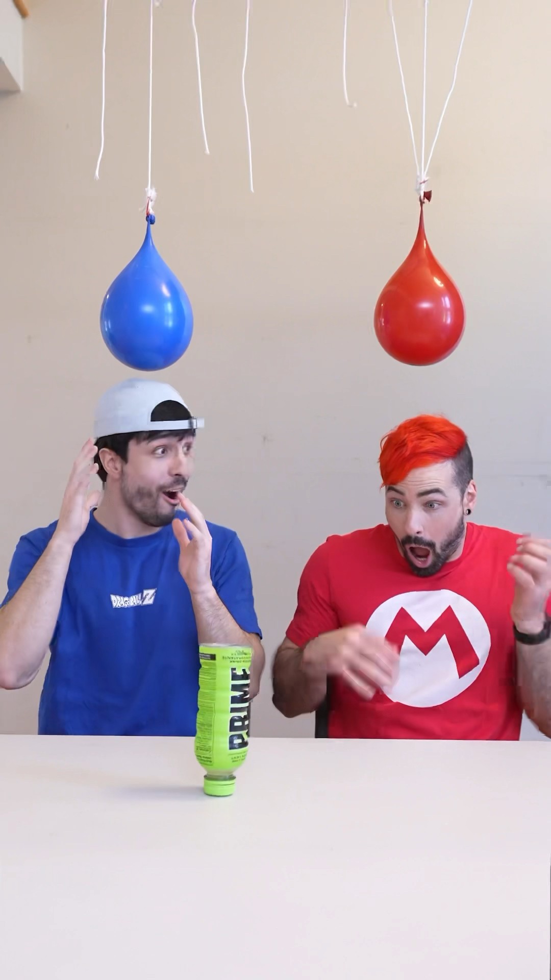 Bottle flip challenge!? vs @BrandonA7