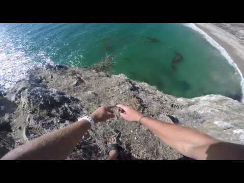 Man Survives Dangerous Cliff Jump