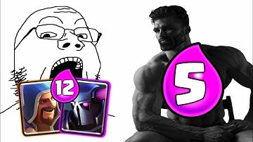 Counter PEKKA & WIZARD COMBO with 5 elixir?