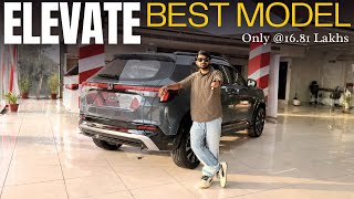 2026 Honda Elevate (ZX) Second TOP Model @16.90lakhs Best VFM Variant Detailed Review