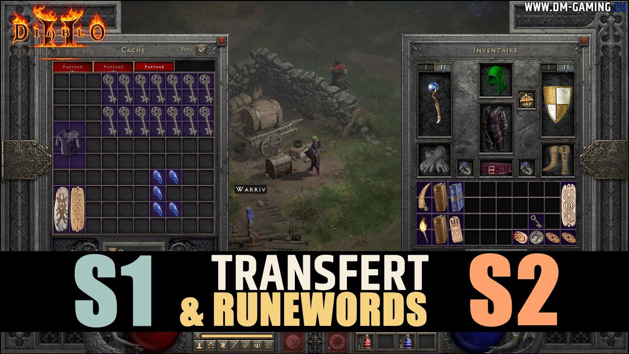 You can't make 2.4 runewords in nonladder Diablo 2 Resurrected ! And