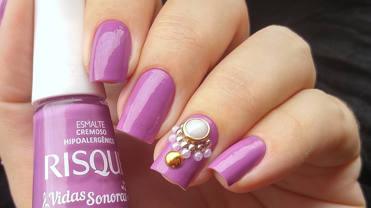 Como aplicar joia pingente de unha Unhas da Mari YouTube Eu Amo Artesanato Unicornio ~ Como aplicar joia pingente de unha Unhas da Mari YouTube