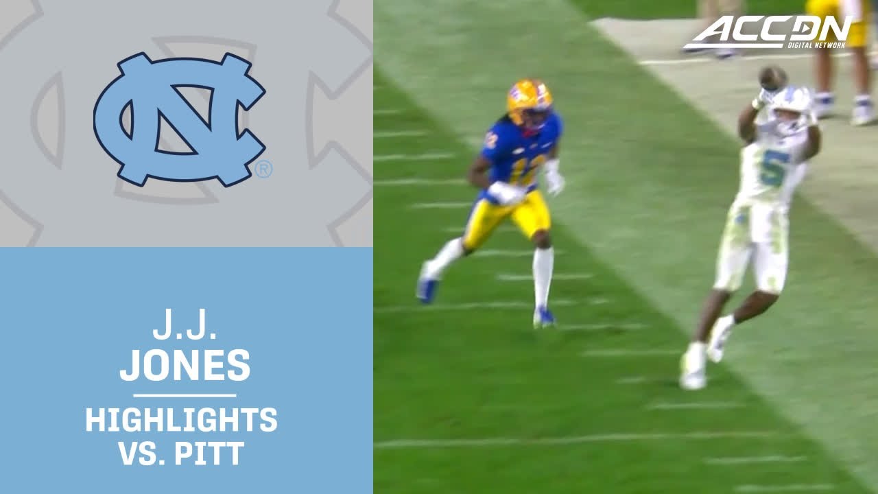 Video: UNC WR J.J. Jones Has Breakout Game vs. Pitt