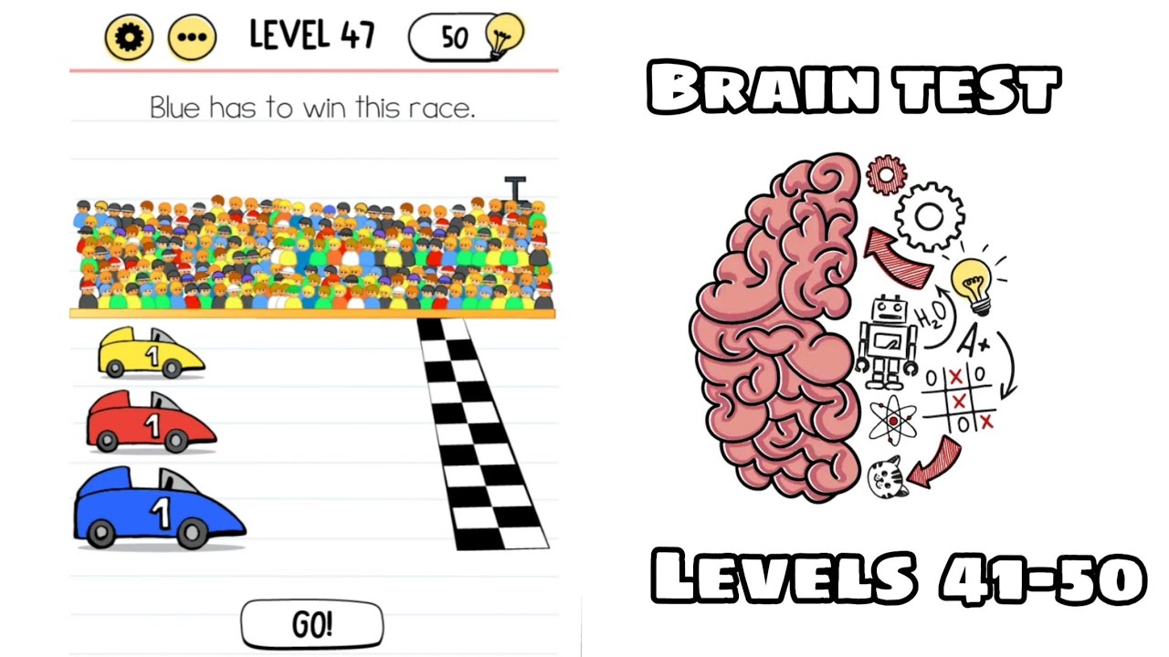 Как решить уровень в игре brain test