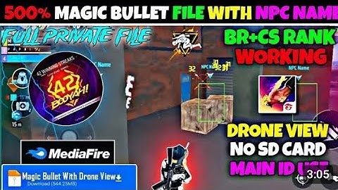 Script Hack Free Fire🔥 Magic Bullet Npc Name Antiban Drag Headshot Fix Ban bypass awm hack main id 💯
