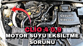 Clio 4 0,9 Tce Motor Suyu Eksi̇ltme Sorunu Ve Çözümü