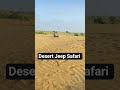 desert Jeep Safari jump