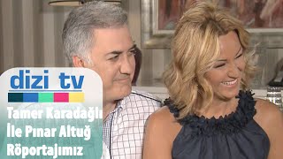 Çocuklar Duymasın ekibi Tamer Karadağlı ve Pınar Altuğ röportajımız - Dizi Tv 17. Bölüm