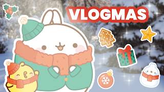 VLOGMAS with cartoon characters | How to make the perfect Christmas 🎄 by Molang YouTuber 117,424 views 5 months ago 10 minutes, 1 second