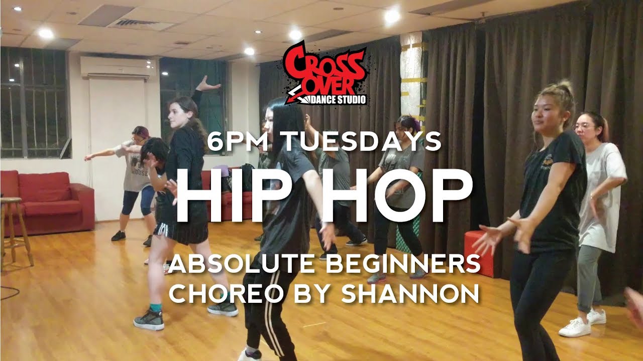 Shannon's Absolute Beginner's Hip Hop Class @ Crossover Dance Studio ...
