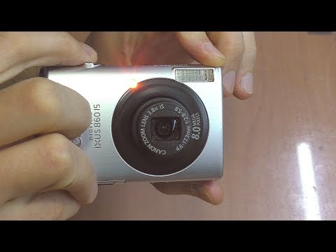 Фотокамера Canon IXUS 860 IS: Нет автофокуса / Выпадает в ошибку объектива. РЕМОНТ