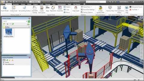 Autodesk Factory Design Suite - Machine equipment builders video