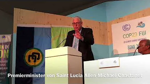 COP 23 - Videoblog 2 mit dem Premierminister von S...