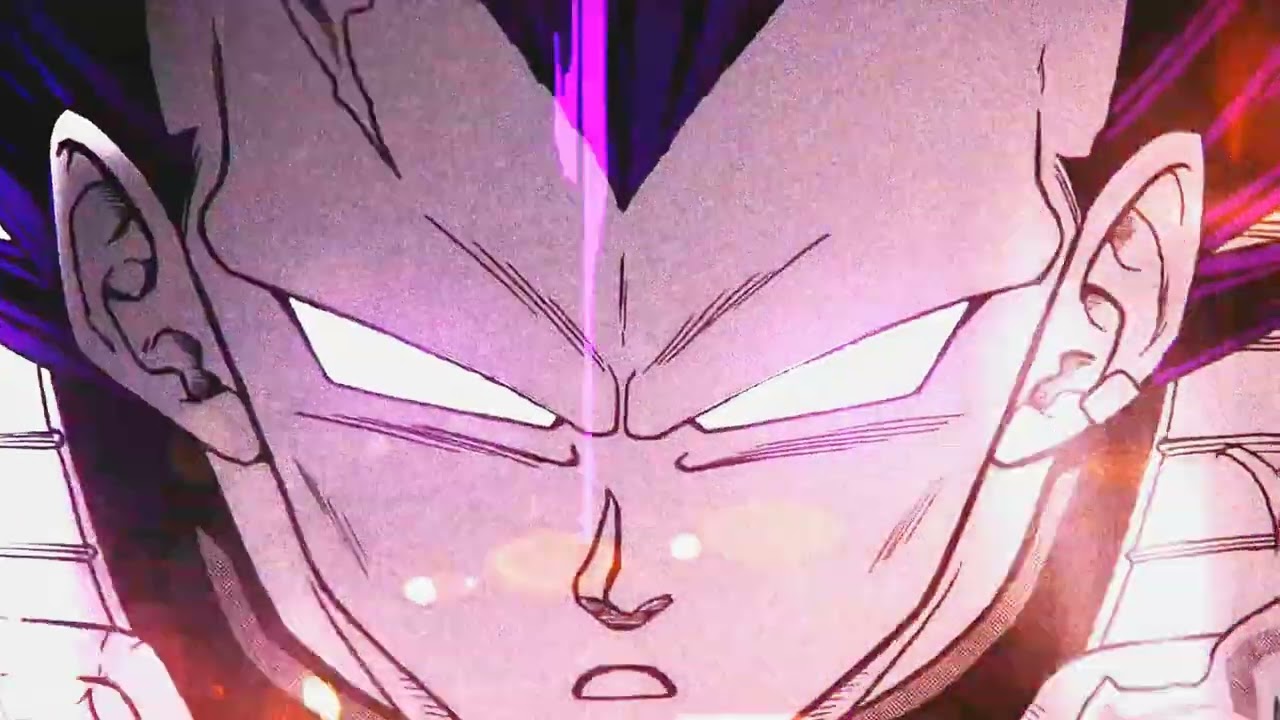 Ultra Ego Vegeta Manga Animation Clips for editing 4K!