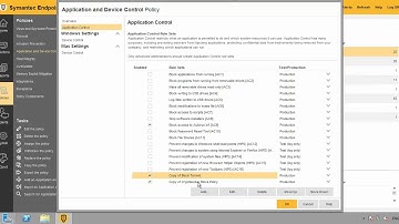 Ransomware and torrent Extension Blocking in Symantec