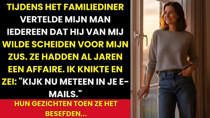 Tijdens Het Diner Zei Mijn Man Dat Hij Mij Voor Mijn Zus Verliet – Maar Ik Had Hem Al Voor Zijn...