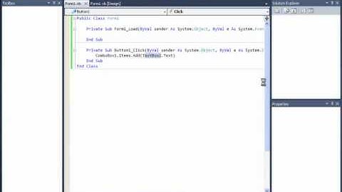 VB.Net - ComboBox Kullanımı