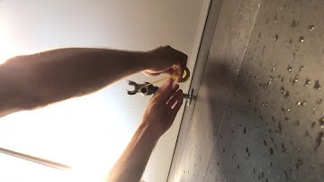 Yellow teflon tape works great for this hot / cold water Shower Arm & Shower head