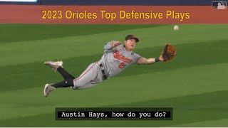 2023 Orioles Defensive Highlights