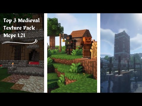 Top 3 Medieval Texture Pack in Mcpe 1.21 - YouTube